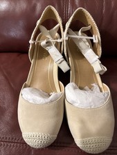 Vionic Women's Aruba Maris Lace-up Wedge Light Tan Size 7.5