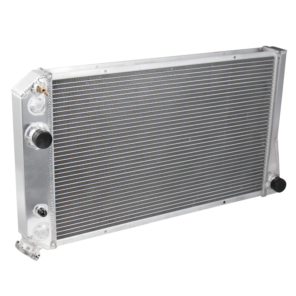 3 Row Core Aluminum Radiator For 1982-2002 Chevy S10 Blazer 1984-1990 Corvette - Imagem 2 de 4