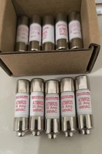 10 pcs Class CC Fuse ATMR25 ATMR-25 25A 600V FAST ACTING same day shipping