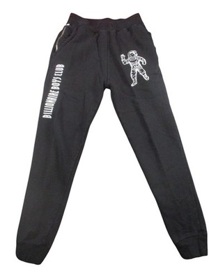 Billionaire Boys Club Pants Mens Small Black Joggers Astronaut Logo Streetwear