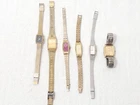 Lot of 6 Seiko Quartz Windup Watches Women Vintage Jewels Date Parts or Repair
