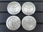 Toyota 57mm Alloy Wheel Centre Caps x4 Genuine Aygo Prius Corolla Yaris