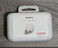 Sony WF-1000XM5 Wireless Bluetooth In-Ear Noise-Cancelling Silver New Sealed