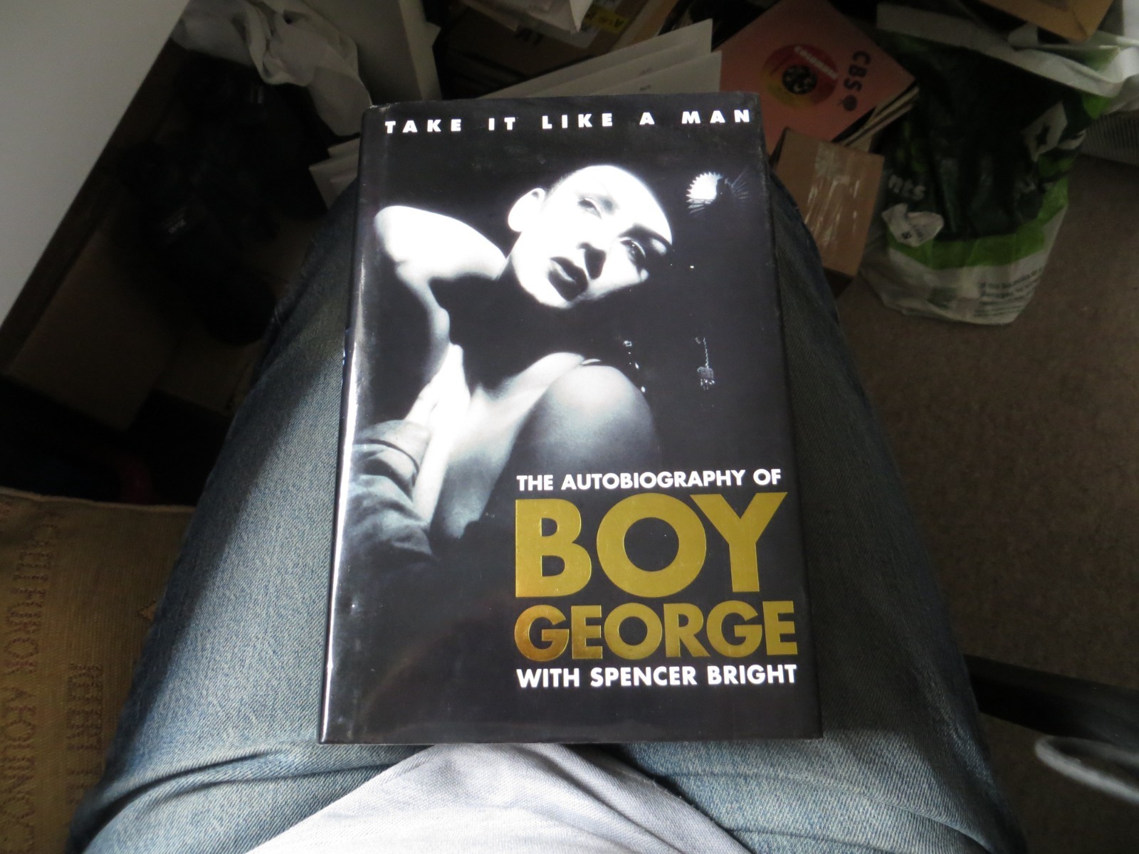 Take It Like a Man: The Autobiography of..., Boy George signed hardback