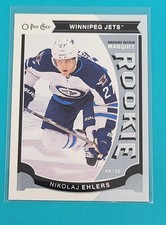 2015-16 O-Pee-Chee Update RC #U12 Nikolaj Ehlers Winnipeg Jets HOCKEY Card U8