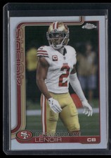 2025 Topps DEOMMODORE LENOIR Topps Chrome Base Refractor #269