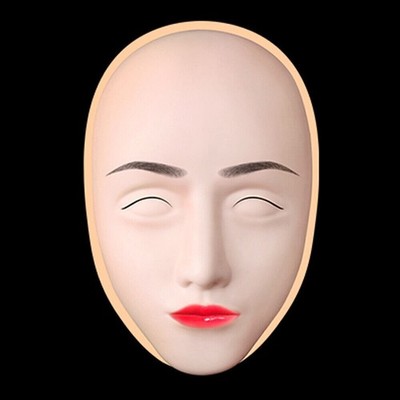 Microblading Augenbrauen Lippe Training Praxis 5D Gesicht Kopf Tattoo Silikon Haut
