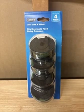 HART .080 Line and Spool 4 Pack Fits Most Auto Feed String Trimmers Replacement