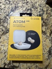 Audien Atom One Rechargeable OTC Hearing Aids