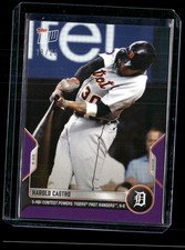 Harold Castro - 2022 MLB Topps Now #795 Purple 23/25 Parallel Detroit Tigers