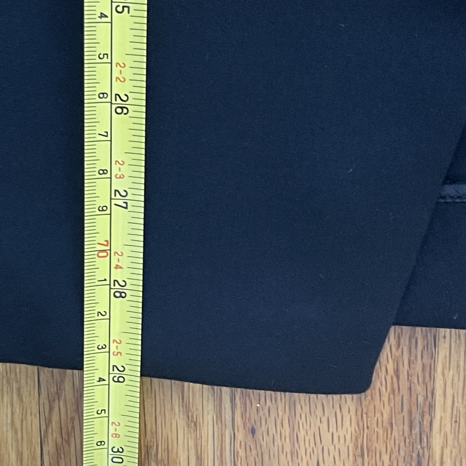 SPANX Perfect Collarless Blazer Medium Black Pont… - image 9