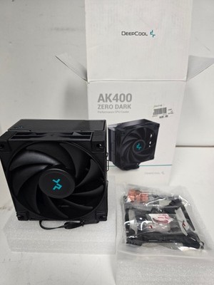 DEEPCOOL AK400 ZERO DARK PERFORMANCE CPU COOLER