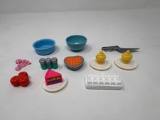 Lot of Barbie Kitchen Accessories Food Dishes Utensils Playset Pieces