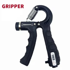 Hand Grip Strength Power Trainer Gripper Strengthener Adjustable Gym Exerciser