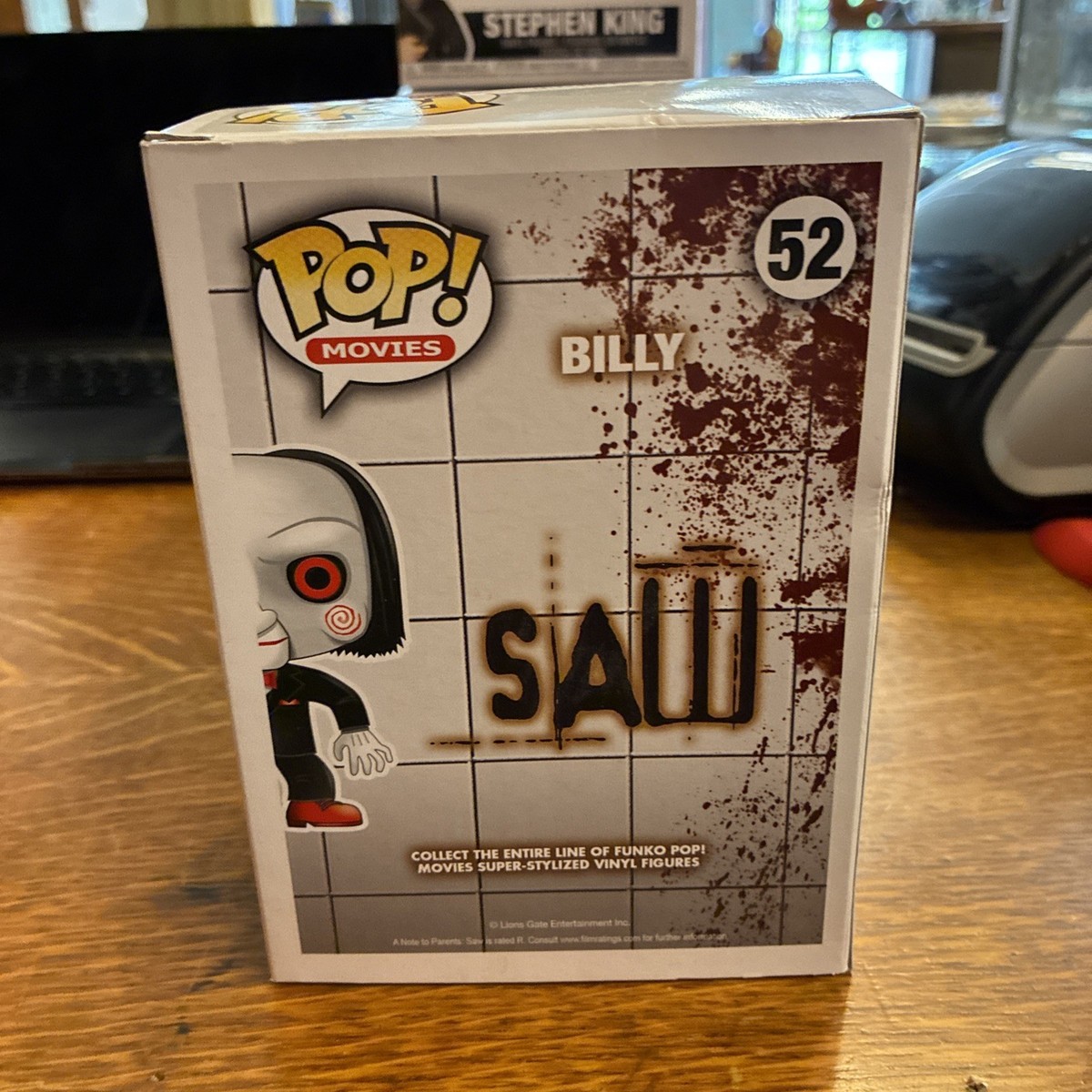 【Funko】 SAW BILLY 通常版 ビリー ケース付き Amazon.com: Funko POP Movies: Saw - Billy Vinyl Figure