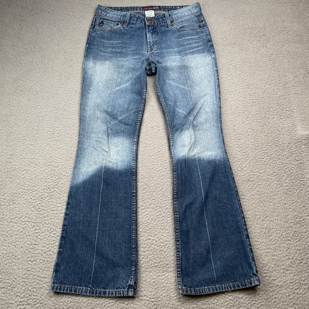 Aeropostale Jeans Women's 5 / 6 (30x31.5*) Blue Flared Y2K Preppy