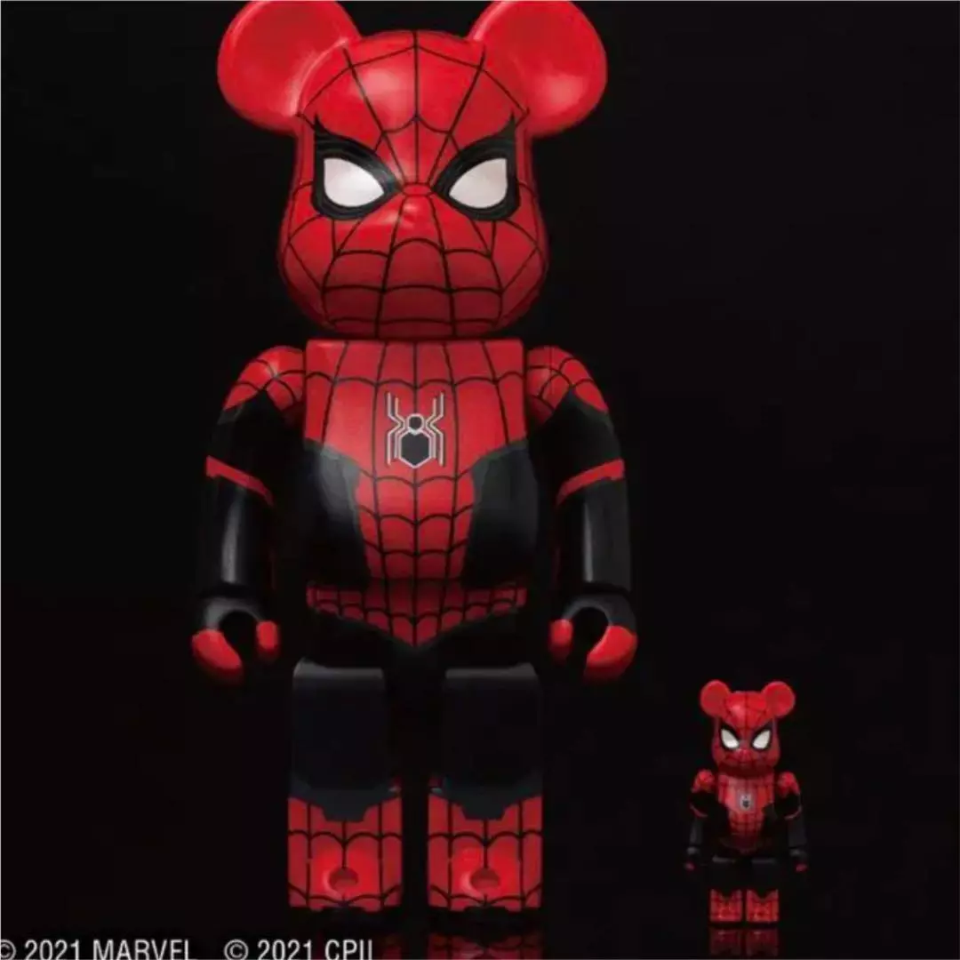 BE @ RBRICK SPIDER-MAN UPGRADED SUIT 100% 400% Bearbrick figure