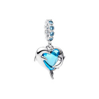 Pandora Moments Charm Delfin Murano Glas 793924C01