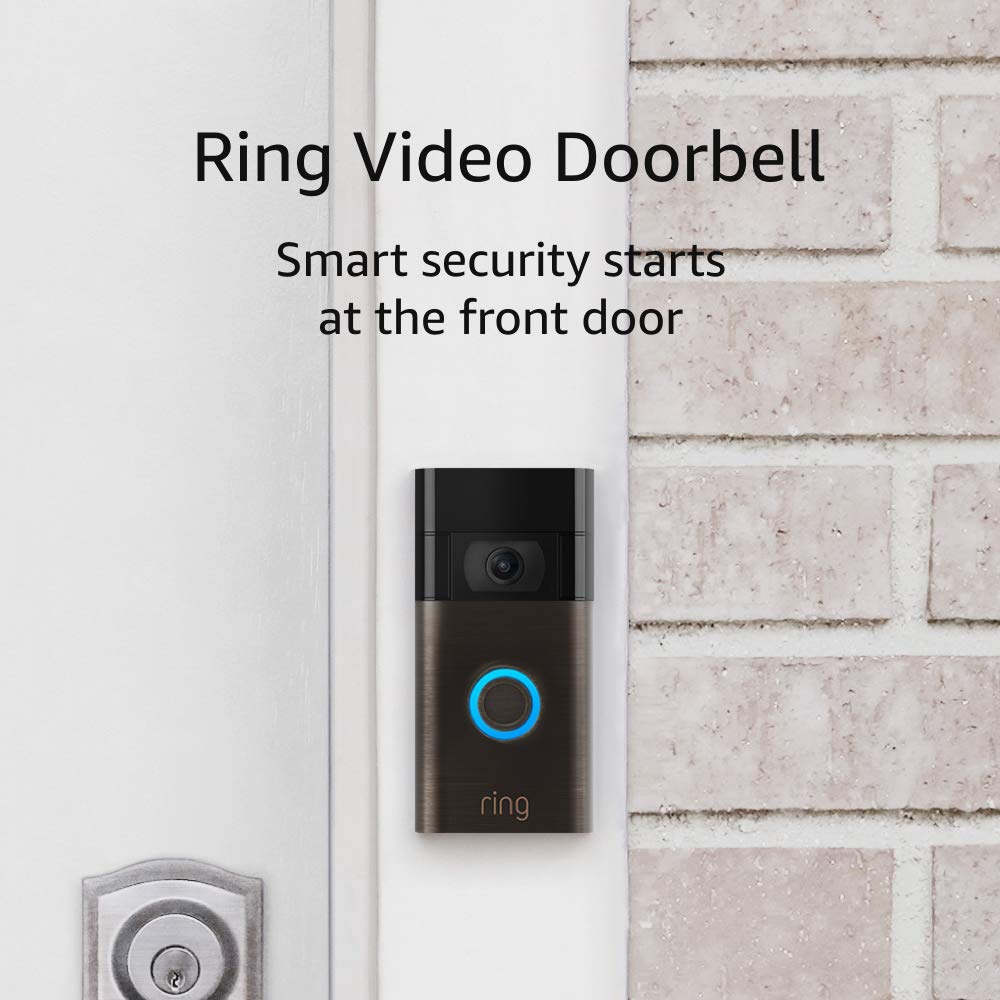 Video Doorbell – 1080P HD Video, Improved Motion Detection, Easy Installation –-image