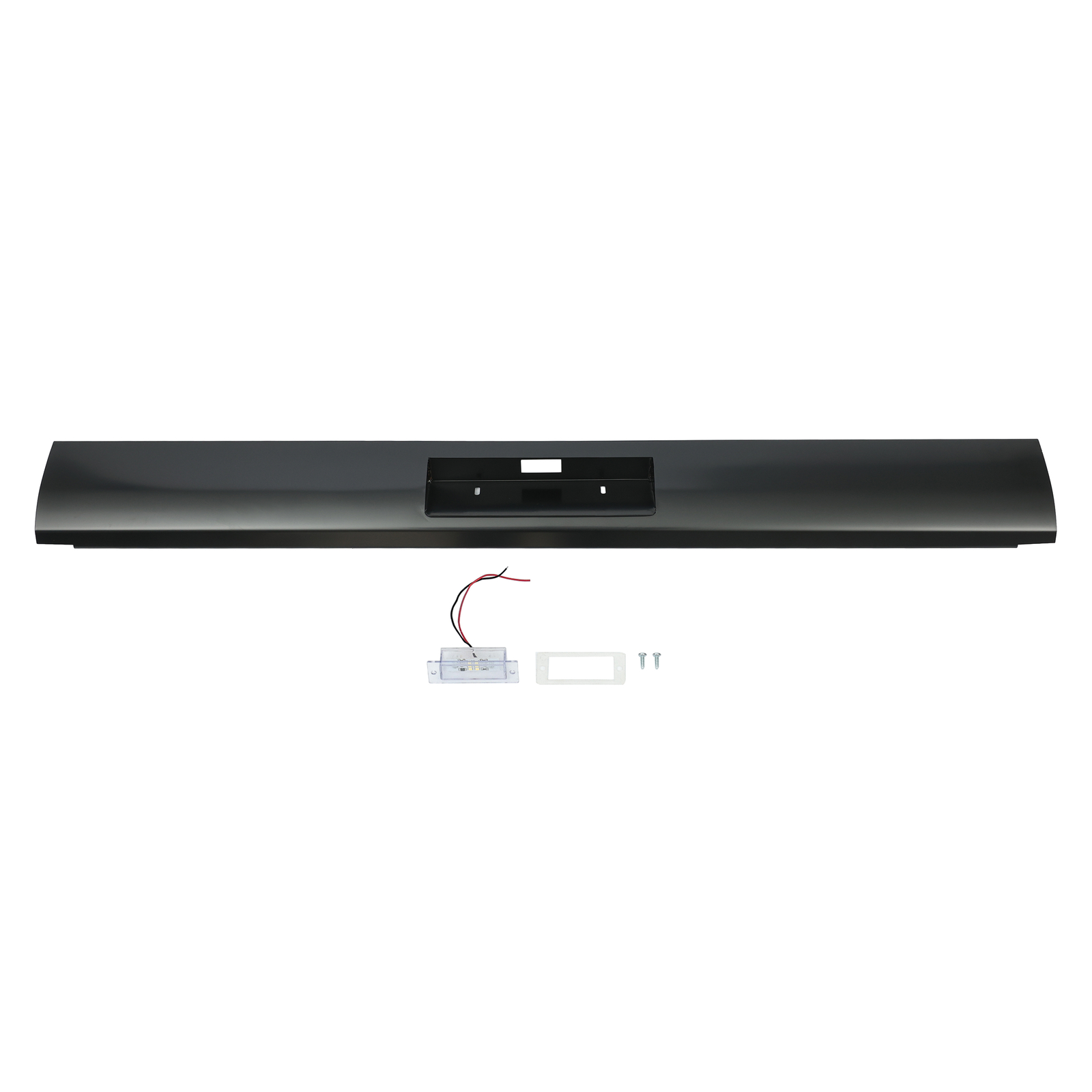 Rear Bumper Roll Pan w/LED License Plate Light For Toyota Tacoma 1995-2004