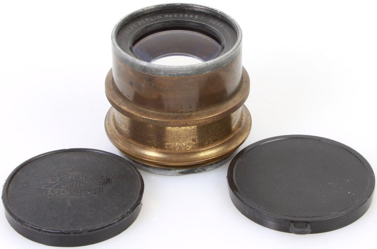 Vintage Brass LF Goerz Berlin Dopp Anastigmat Series III Dagor