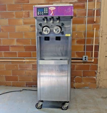 Stoelting F231-38I2P-AD1 Gravity Fed 2 Hopper/Twist Soft Serve/Yogurt Freezer