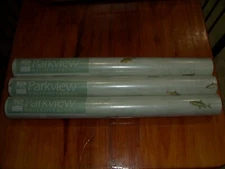 3 DOUBLE ROLLS PARKVIEW DESIGNS BREWSTER 74561 FISH WALLPAPER 56 SQ FT EA