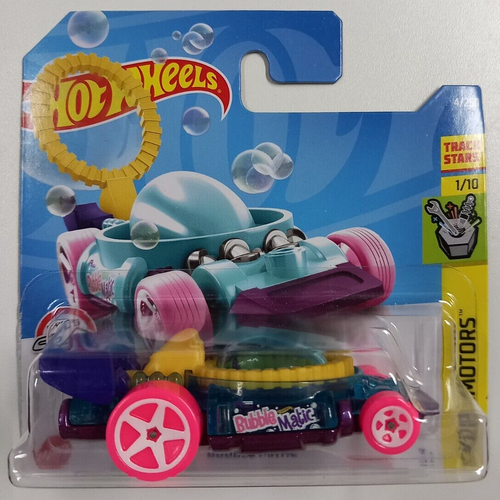 Bubble Matic Hot Wheels 2022 Experimotors 1/10 #4/250 HCW69-M521 G1 Mattel Nuevo - Imagen 1 de 4