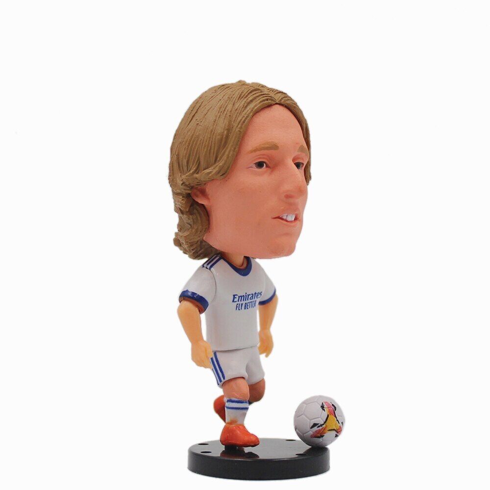  Real Madrid Luka Modric #19 Toy Figure 2.5 : Toys & Games