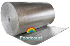 Double Bubble Foil Insulation Reflective Roll-4 x 65 FT (260sqft)  Heavy Duty