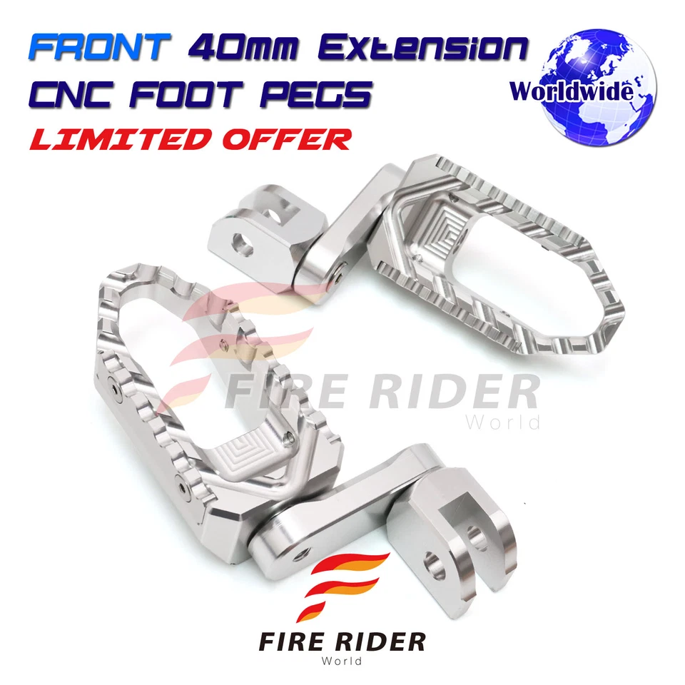 estriberas anchas descensoras delanteras de 40 mm para Daytona 600 02-03 Tiger 955i 01-07 Foto 4 de 4