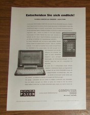 Rare Advertising PSION ORGANISER  MC 400 Mobile Computer 1990