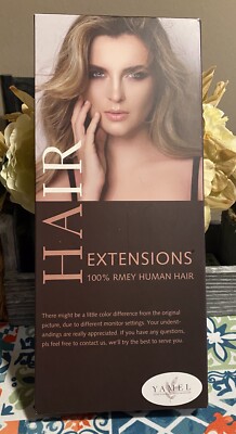 Yamel RMEY hair Extensions Amazon.com : Yamel Remy Clip in Hair Extensions Real Human  main image 2