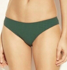 Shade  Shore Sun Coast Women's Cheeky Large Bikini Bottom Emerald Green NWT
