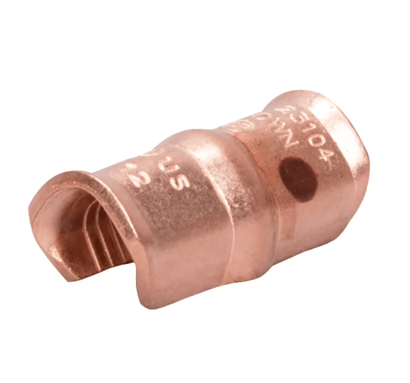(NEW ITEM) 100-Pack NSI CT-104 Copper Compression C-Tap Connector 4 AWG - Image 3 of 4