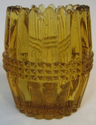 1893 MontgomeryWard Catalogue's Amber Glass Toothpick Holder Our Toothpick pttn