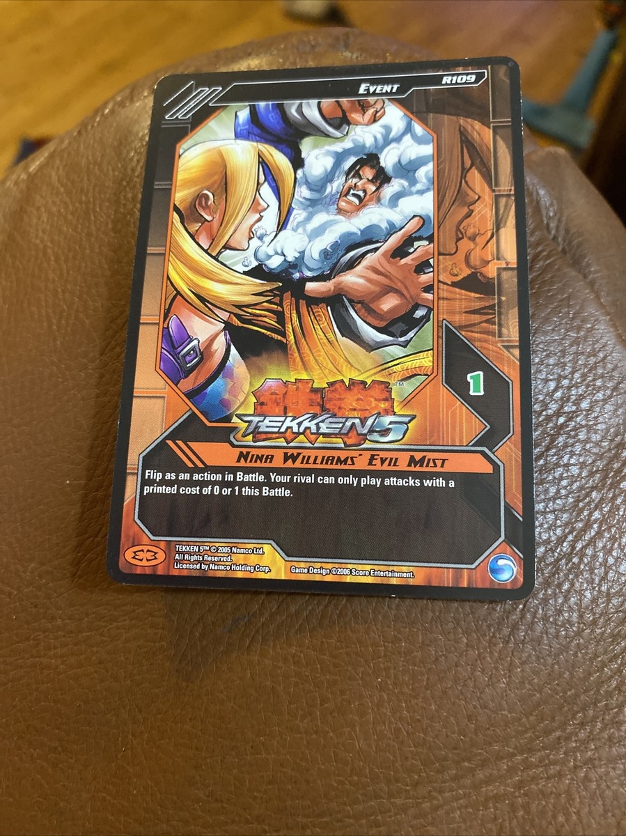 Epic Battles Tekken5 trading Card R109 Nina Williams' Evil Mist