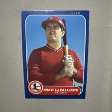 1986 FLEER UPDATE #U-65 MIKE LAVALLIERE NMMT (RC) CARDINALS