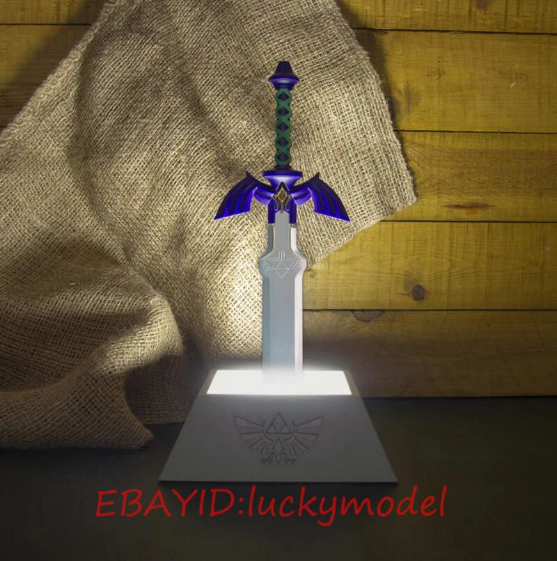 The Legend of Zelda Master Sword LED Can light 30cm Model FIGURES In Stock  NEW | eBay