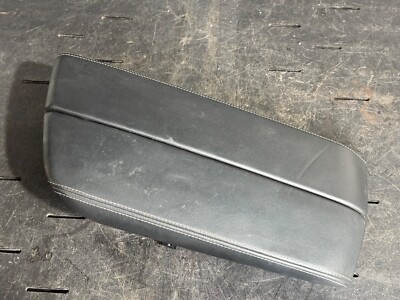 17-23 BMW G30 540I 530I M550I CENTER CONSOLE ARM REST BLACK LEATHER PAIR OEM