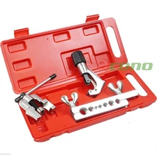 Flaring & Swaging Cutter Tool Kit 4 Refrigeration Soft Copper OD Tubing AC-45056