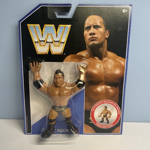 The Rock - Mattel WWE Retro Wrestling Figure Serie...