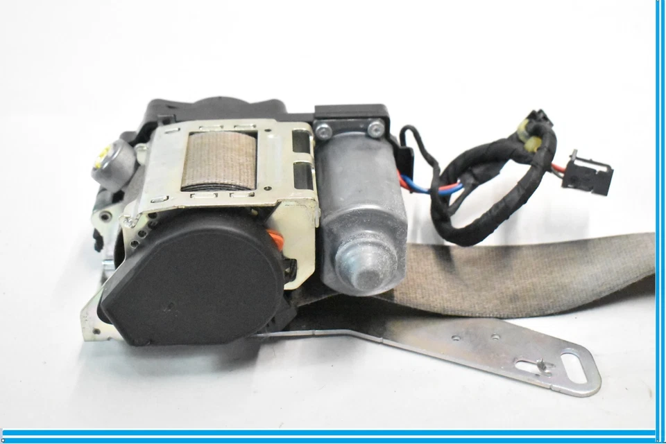 09-12 BMW 750Li CINTURÓN DE SEGURIDAD DELANTERO IZQUIERDO LADO DEL CONDUCTOR RETRACTOR OEM BRONCEADO Foto 2 de 4