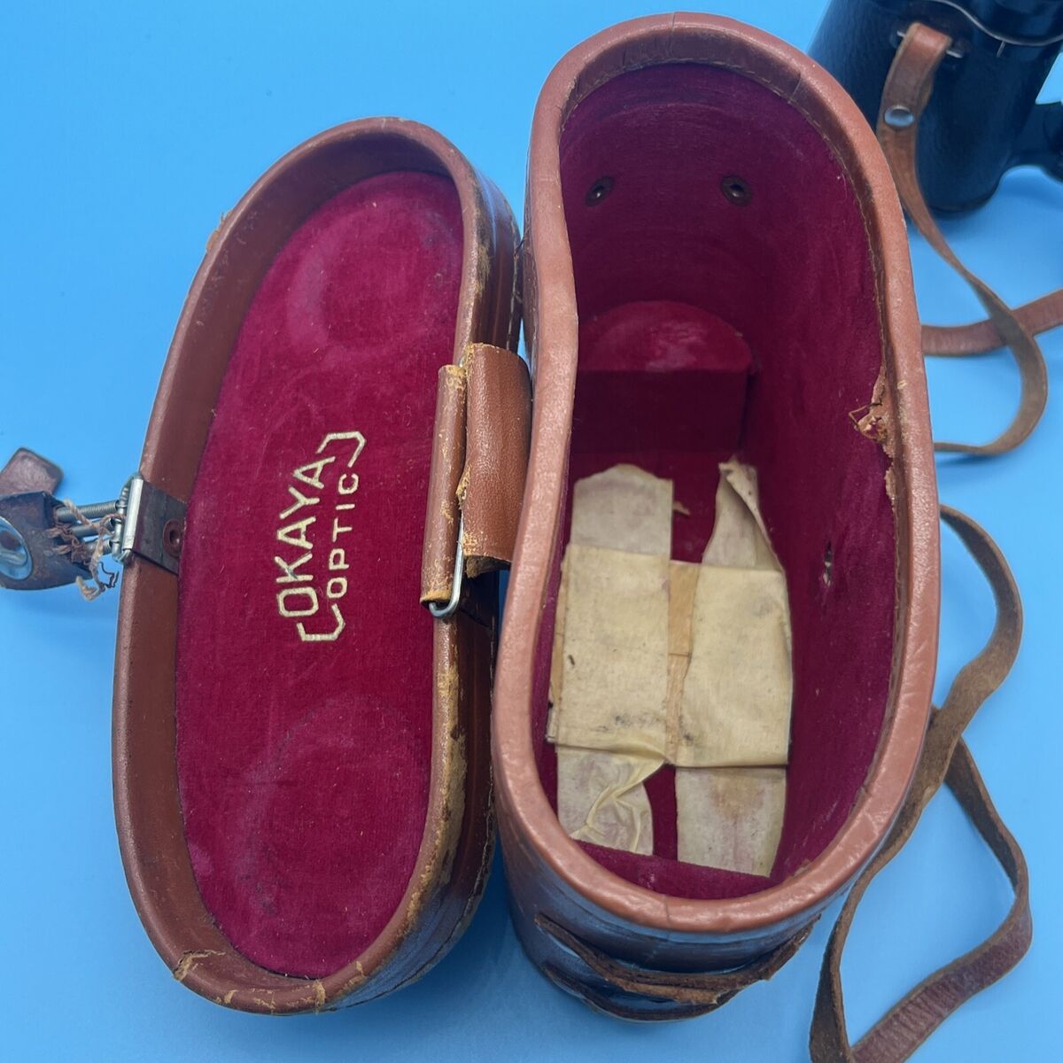 Japanese Vintage Okaya Optic Vista 8x30 BINOCULARS w Japanese Vintage Okaya Optic Vista 8x30 BINOCULARS w