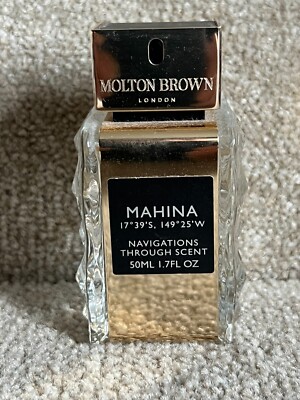 Molton Brown - LEERER Parfum Flakon - Mahina - geschliffener Glasflakon - 50ml