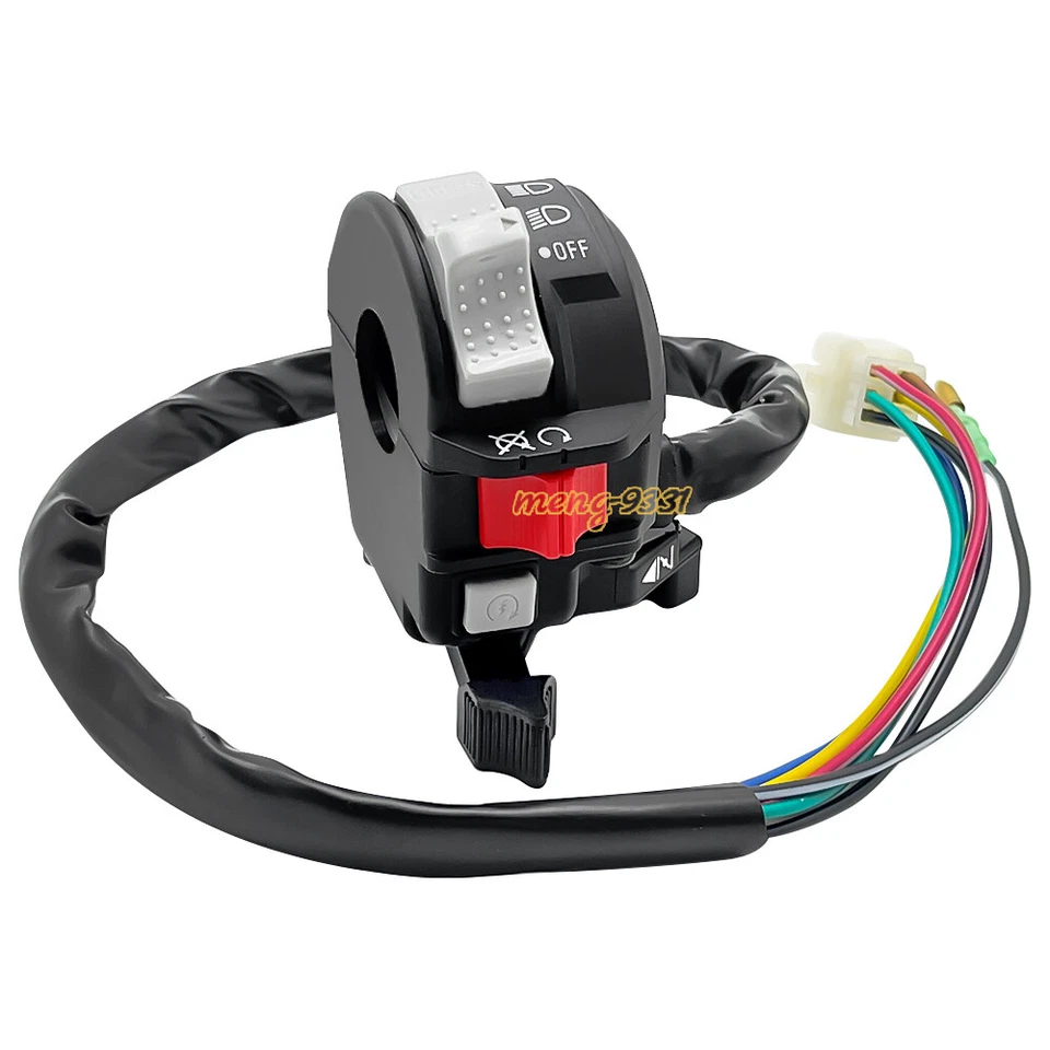 Interruptor de parada de arranque e interruptor de llave de encendido para Yamaha Big Bear Kodiak Grizzly 400 Foto 3 de 4