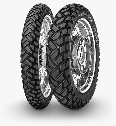 Gomme Moto Metzeler 90/90-21 54/54S ENDURO-3 TT pneumatici nuovi