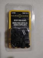 Hard Core Decoy Cord Crimps ( 24 Pack )