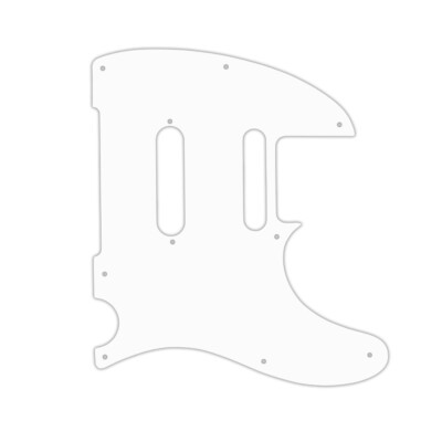 Pickguard For Fender Modern Player Telecaster Plus white black white
