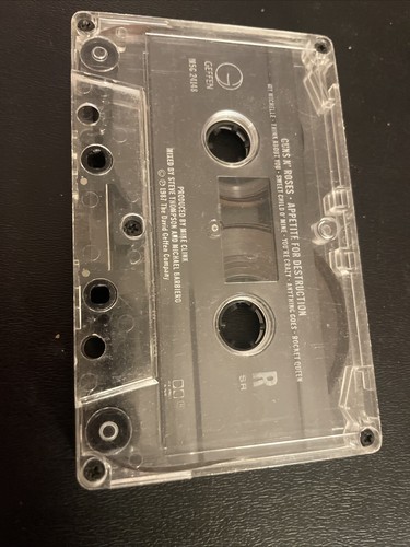3 Guns ‘N Roses Cassettes: Appetite For Destruction/Lies/Since I Don’t Have You - Picture 3 of 13